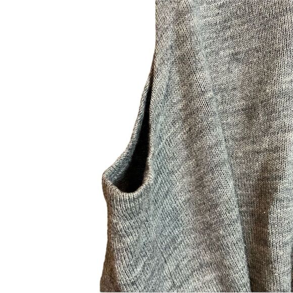 Terry Williams grey wool blend sweater vest - Picture 3 of 8